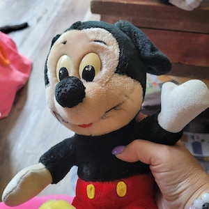 Antique mickey mouse doll 1970s #1710