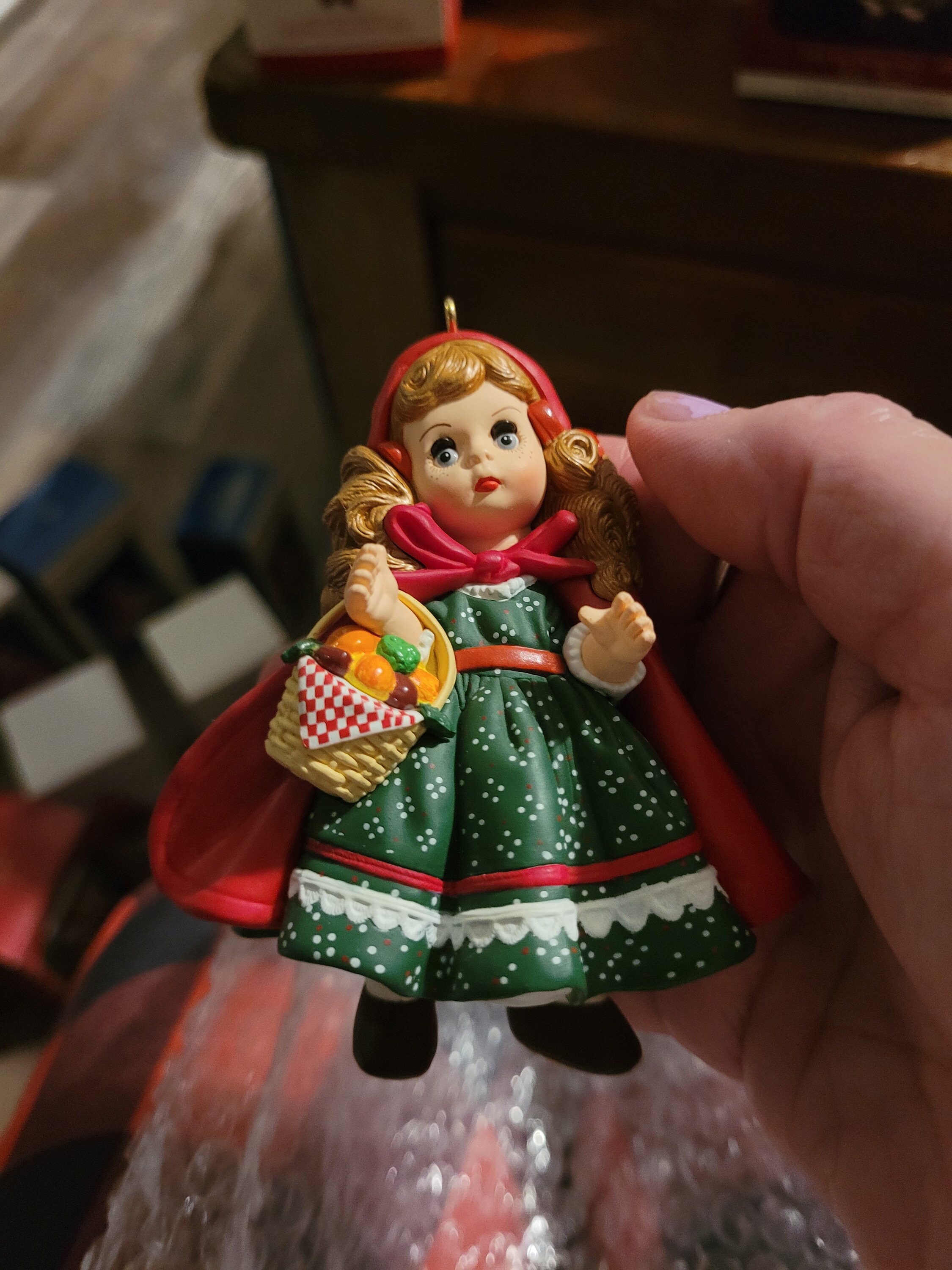 1991 Little Red Riding Hood Hallmark Keepsake Ornament#432 - Etsy