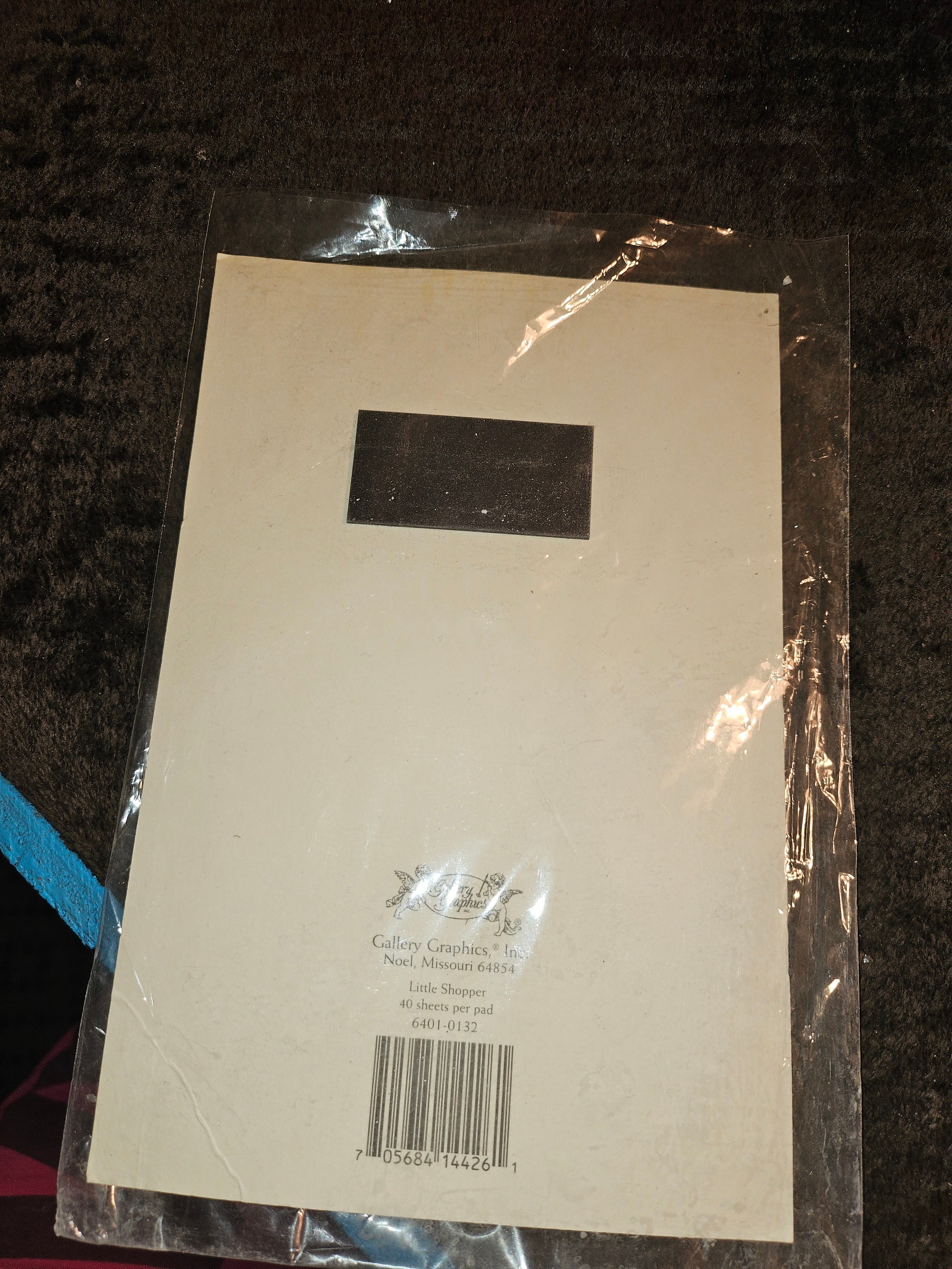1990s Raggedy Ann and Andy Note Pad Shopping List # 898 Box5