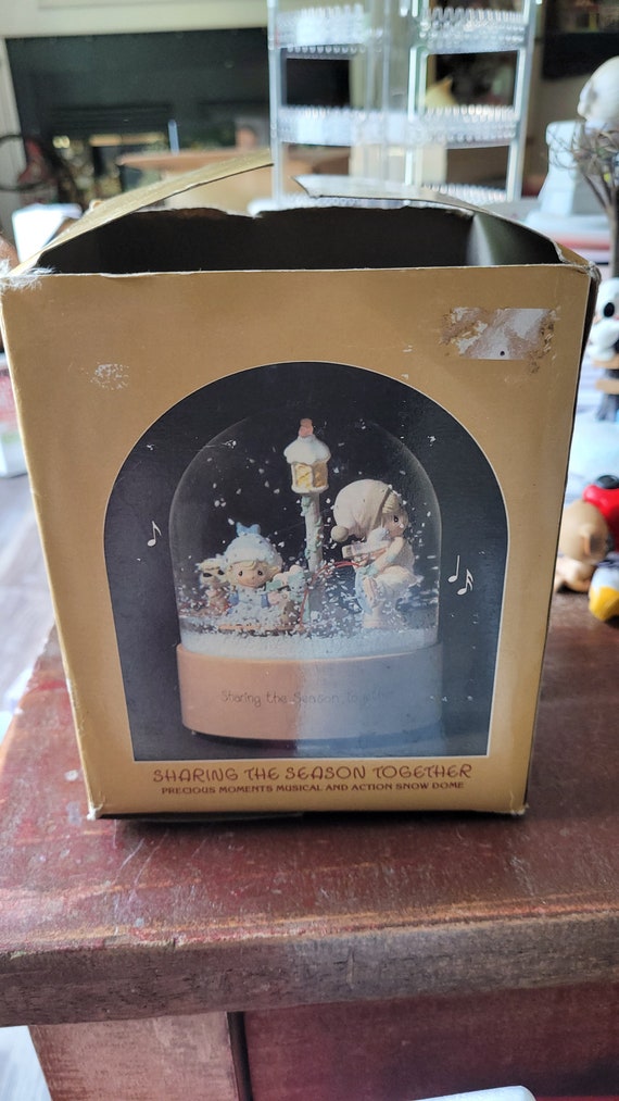 アンティーク プレシャス モーメンツ フィギュア オルゴール 1993