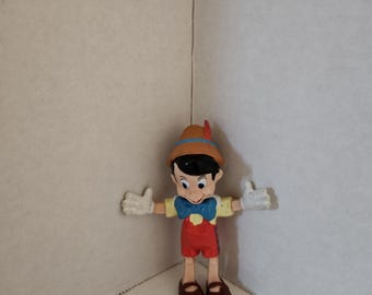 ヴィンテージ ピノキオ おもちゃ ディズニー ピノキオ ソフト