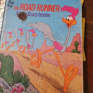1974 road runner book #1220  bookshelf
