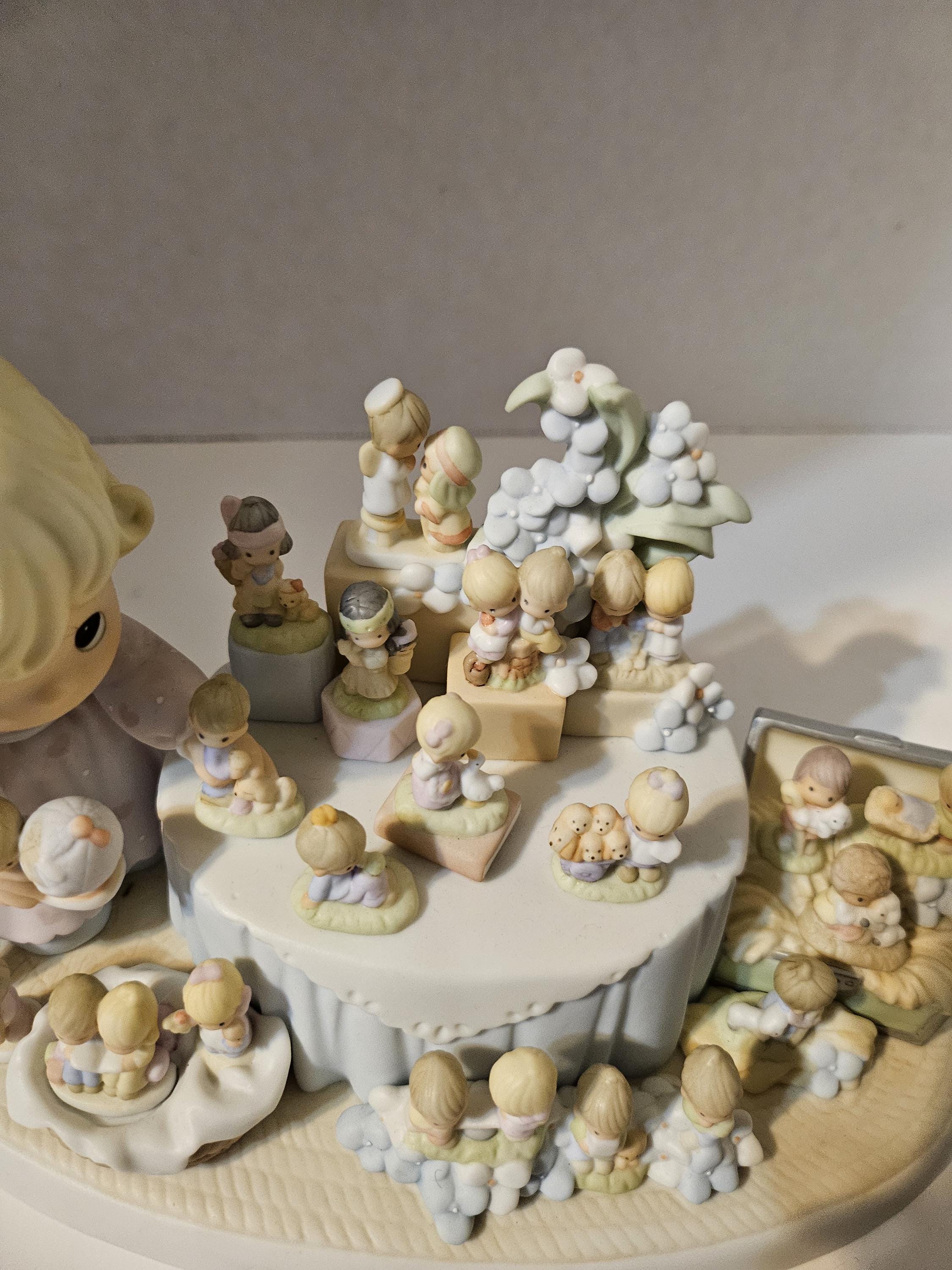 Vintage 2002 Precious Moments Figurine From the Beginning 25th