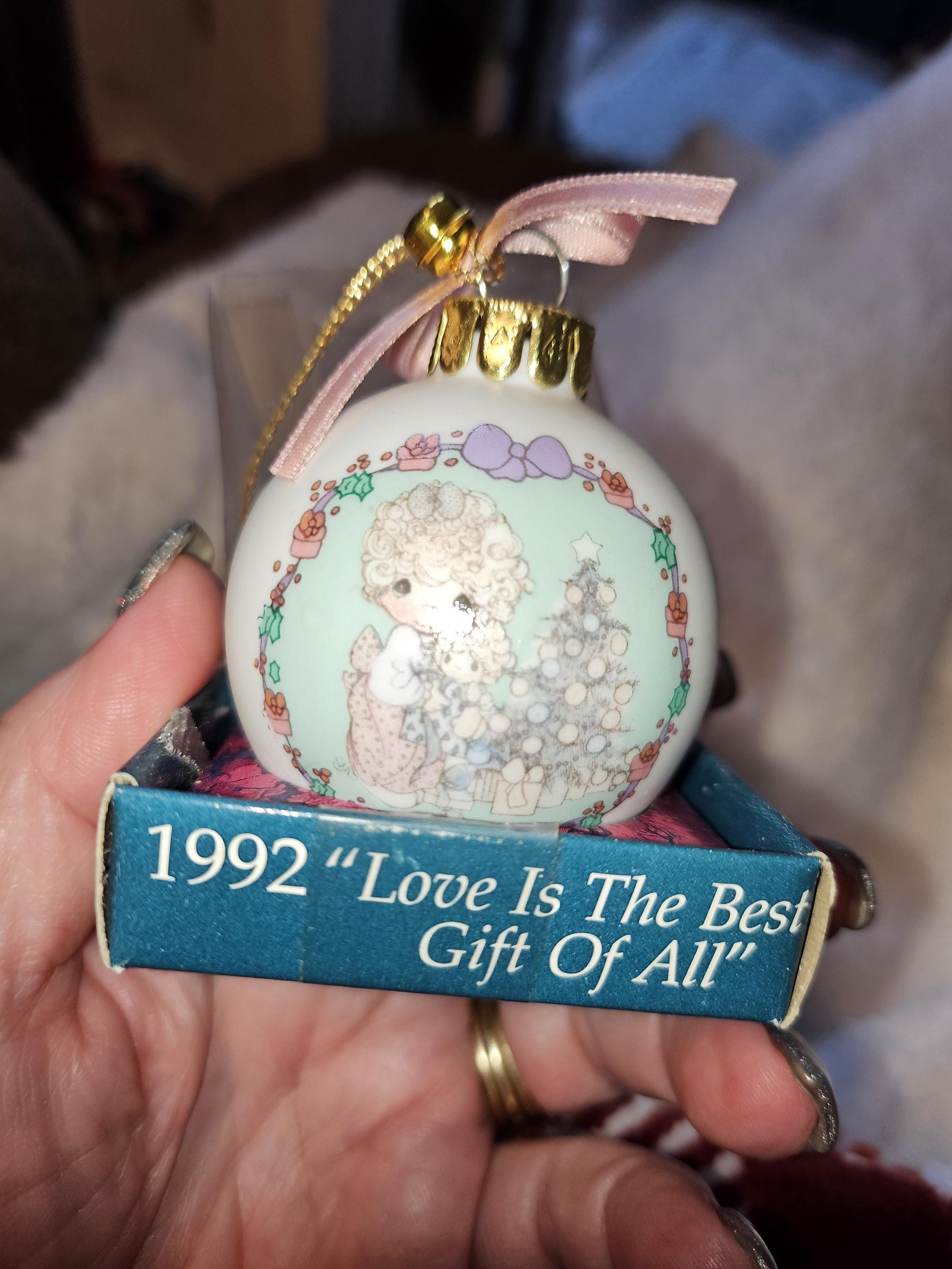 Vintage Precious Moments 1992 Mini Ornament #2759-2762 - Etsy