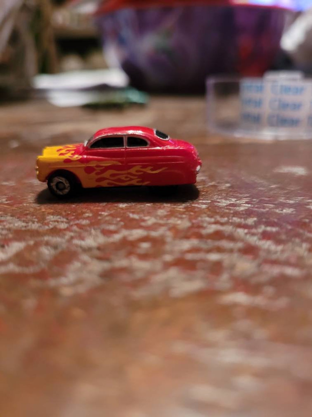 1990 S Mini Hot Rod Red With Yellow Flames #990box8 - Etsy