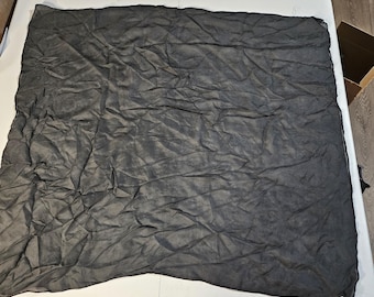 Vintage 1980s black scarf #685