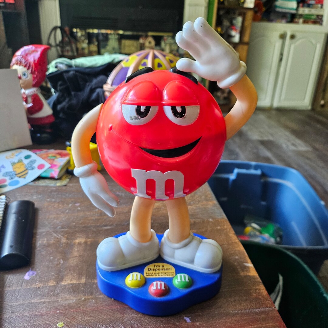 2012 M&m Mars Red Dispenser Waving #1986 - Etsy