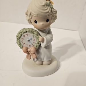 vintage 1998 precious moments time for a holy holiday figurine #1560