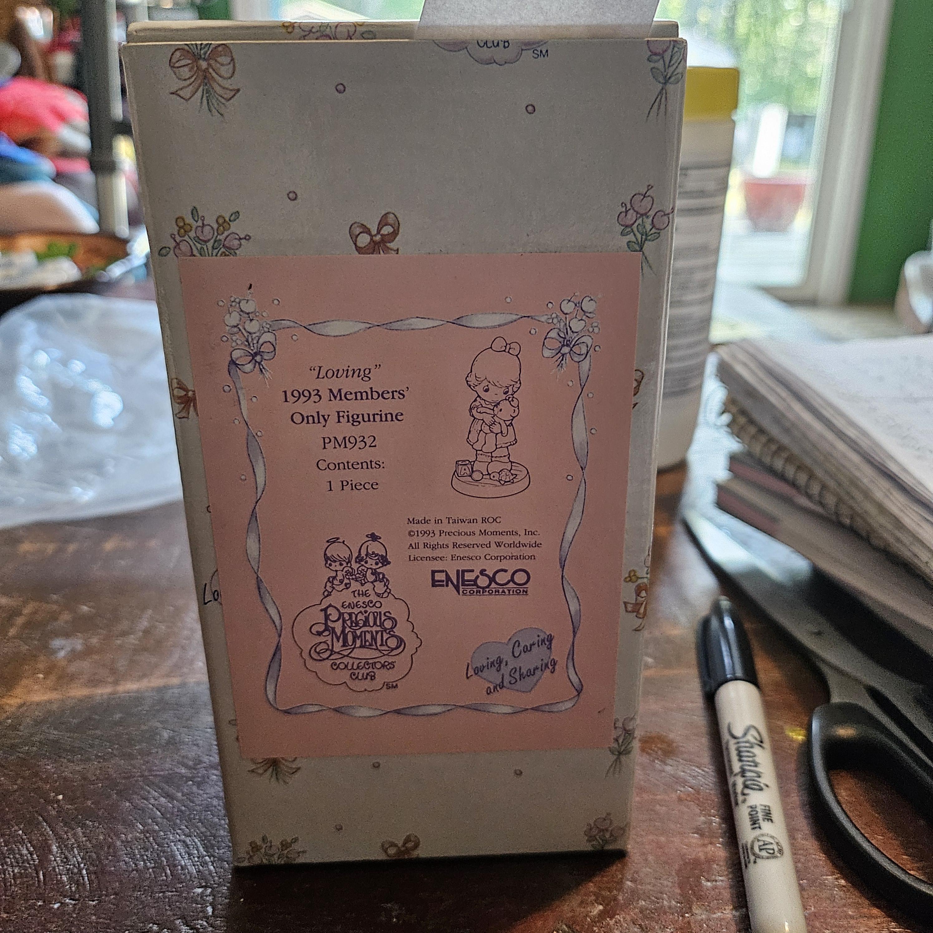 Vintage 1993 Precious Moments Loving #2435 - Etsy