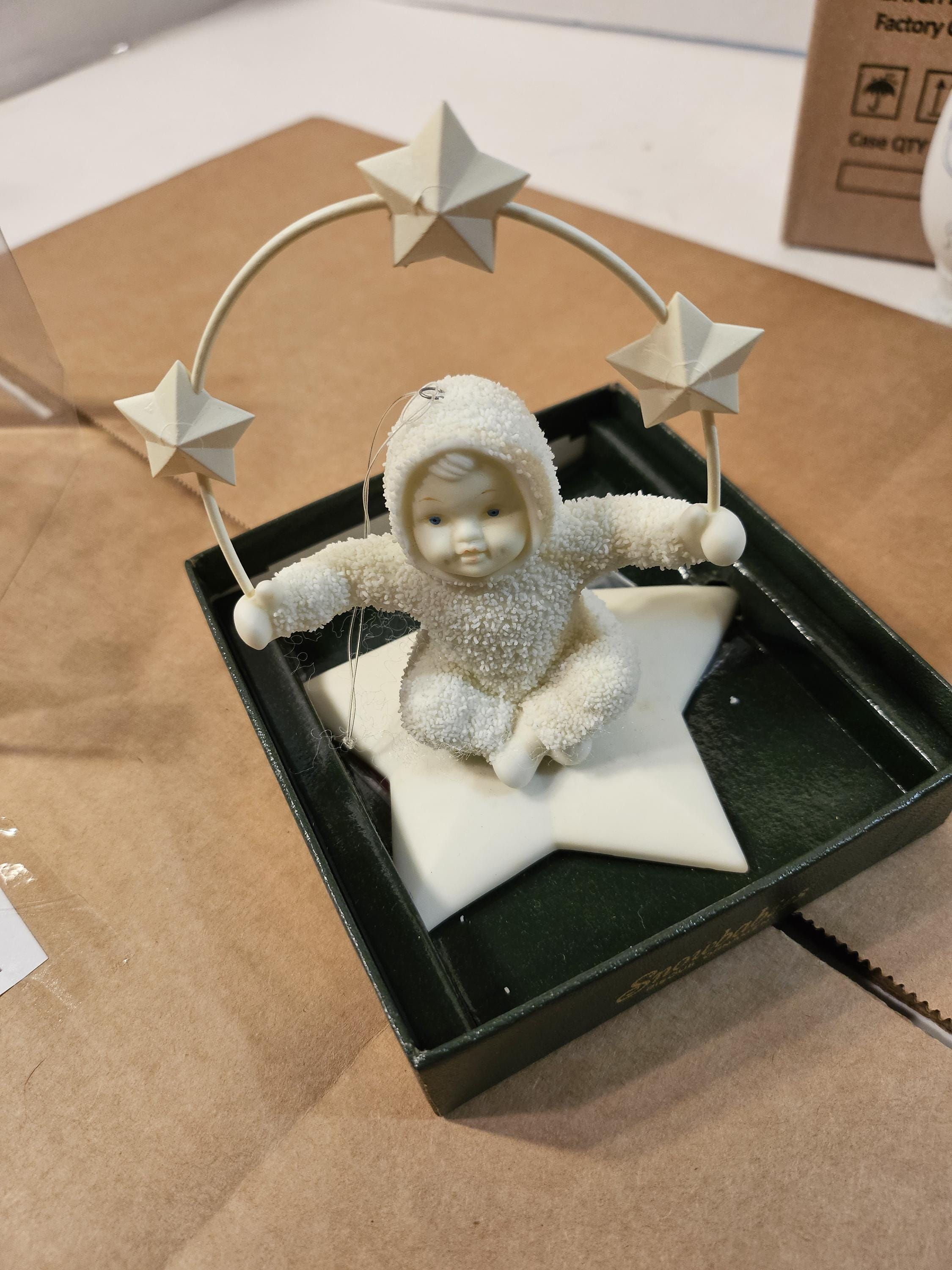 Vintage Snowbabies Department 56 Juggling the Stars in the Sky 