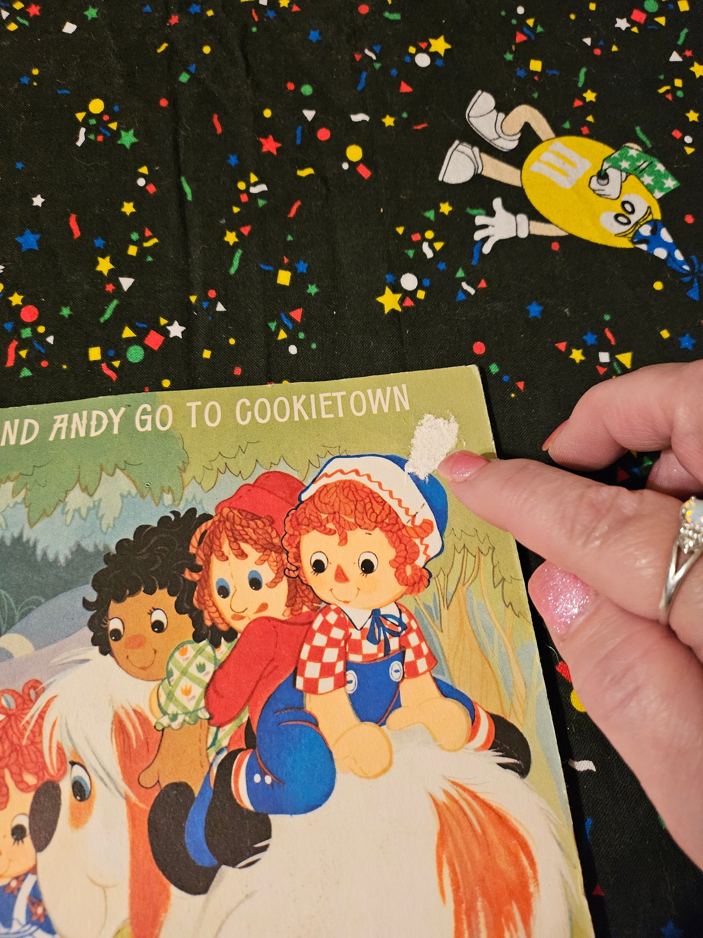 Antique 1974 Raggedy Ann and Andy Go to Cookies Town Pop up - Etsy