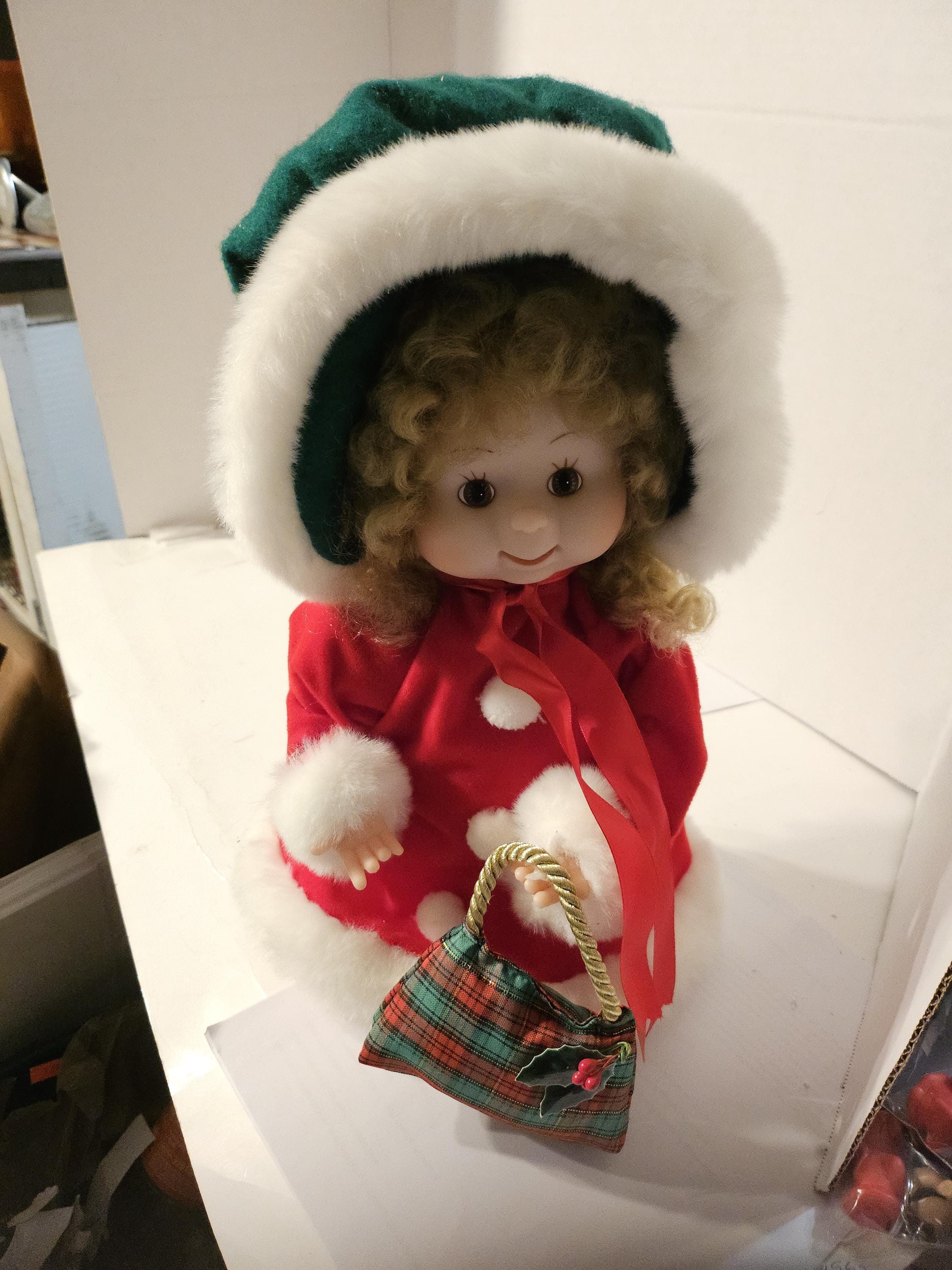 Vintage 1993 Alycia Animated Santa's Undercover Doll #1666 - Etsy
