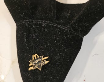 vintage McDonald's super streak pin #1079