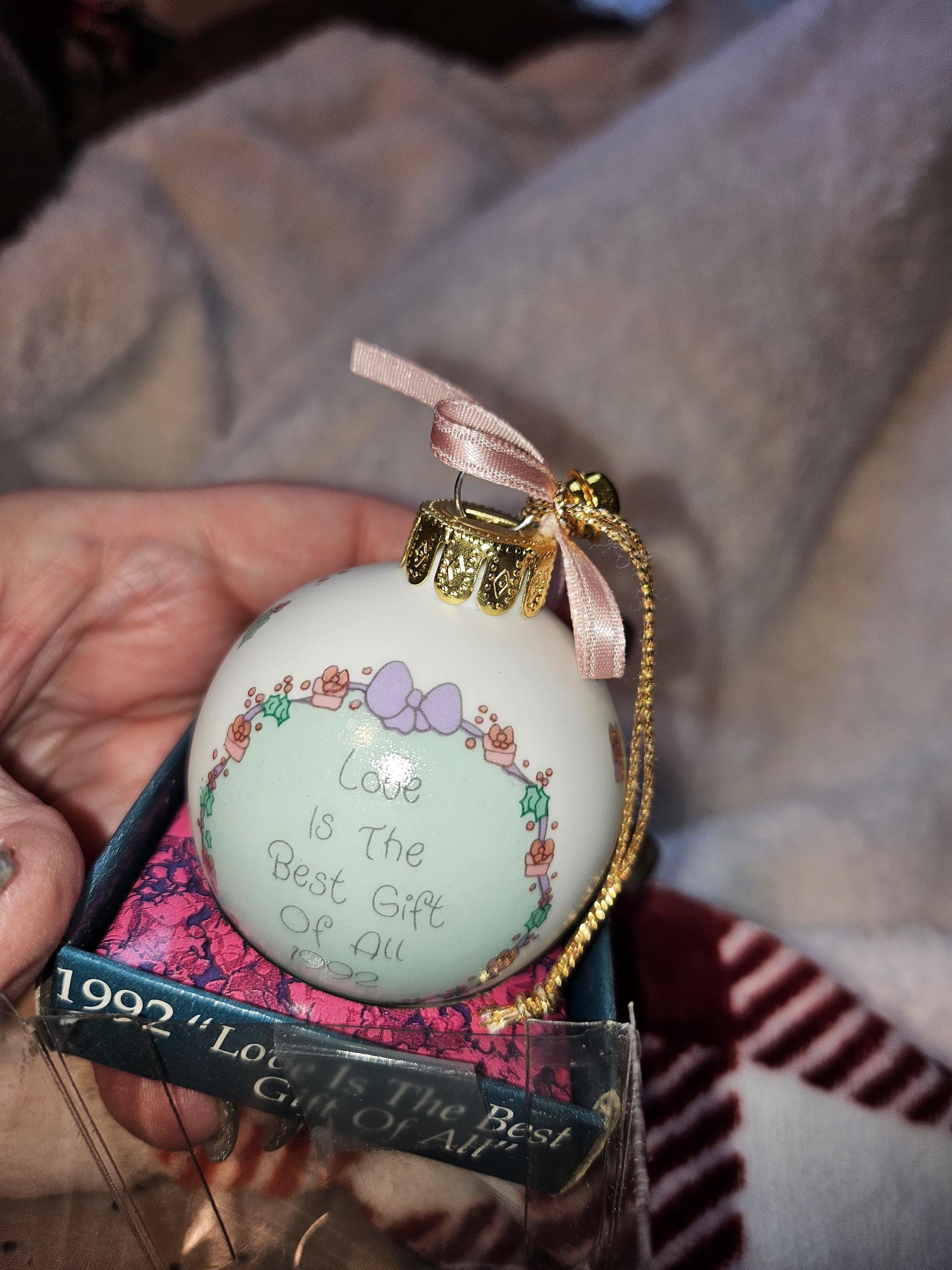 Vintage Precious Moments 1992 Mini Ornament #2759-2762 - Etsy
