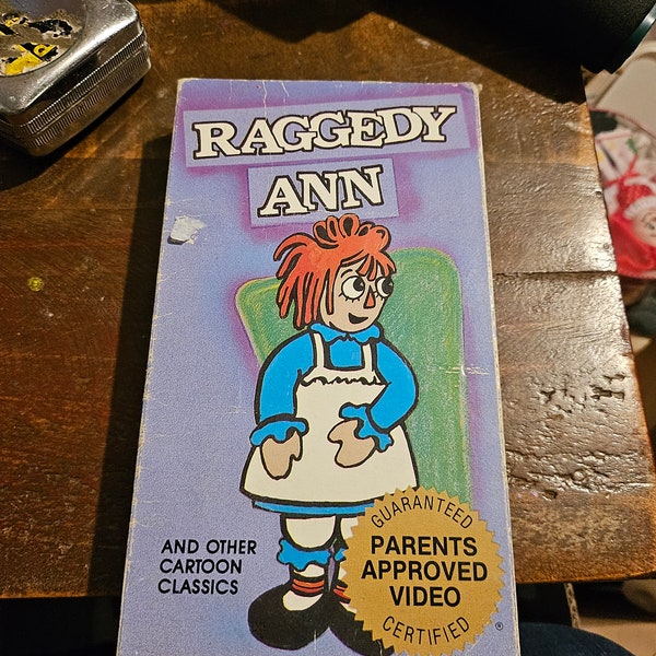 Antique raggedy ann and Andy  V C R tapes you pick #1824