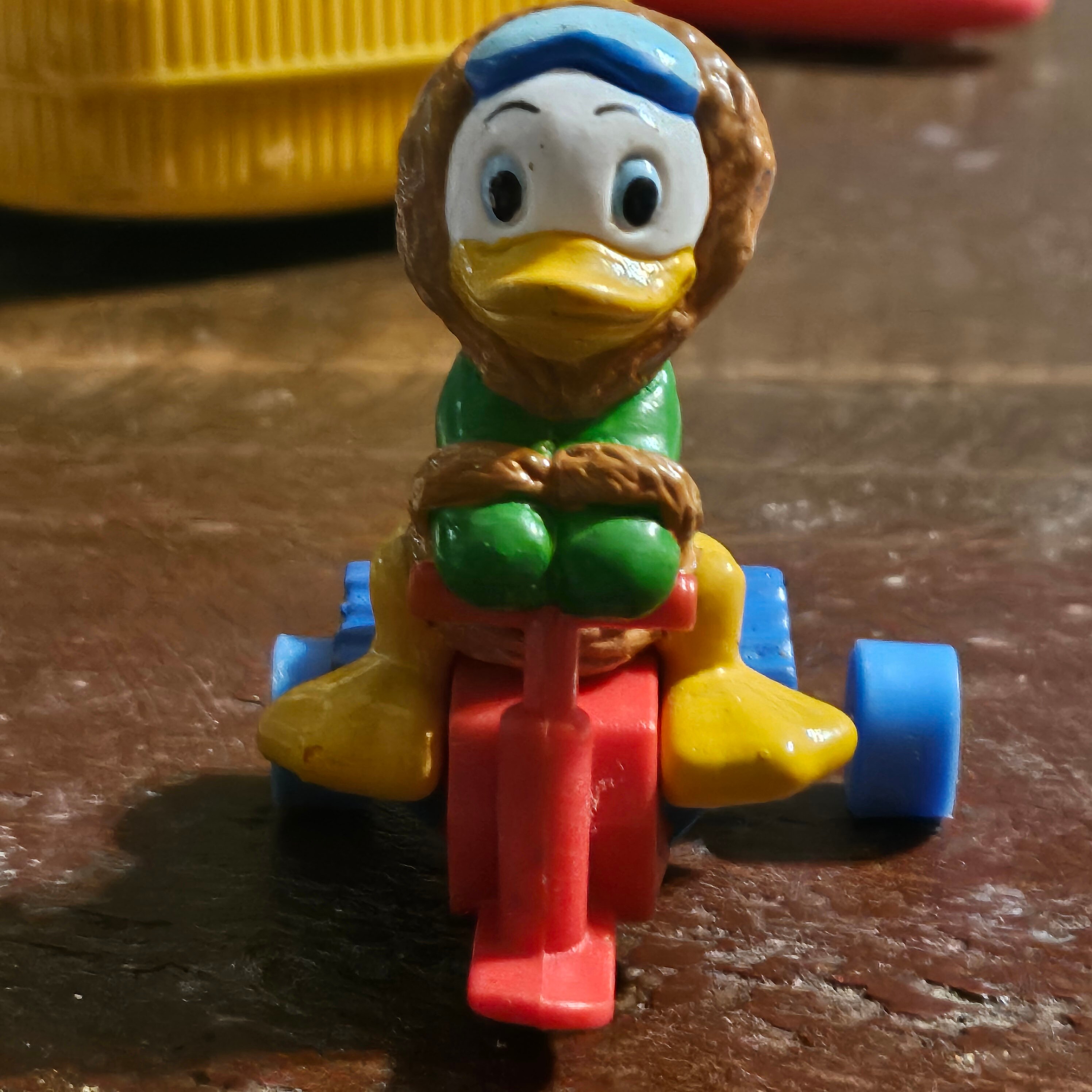 Antique 1980s Donald Duck Riding on a Scooter #959 Box 7 - Etsy