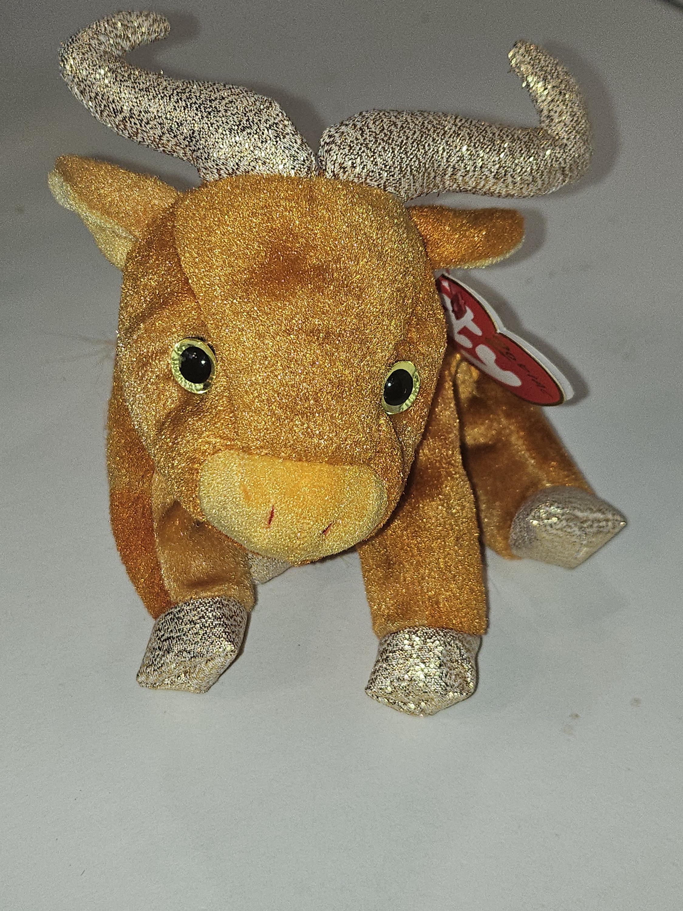The TY Beanie Baby - THE OX Chinese Zodiac #12 - Etsy