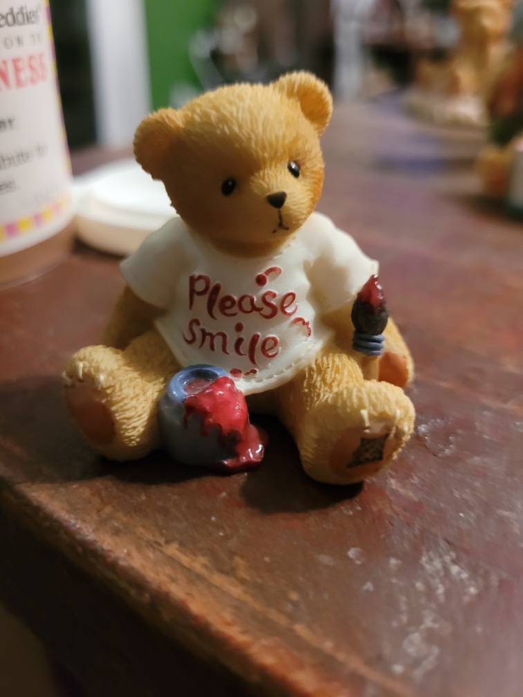 cherished テディベア置物 Cherished teddies - Etsy 日本