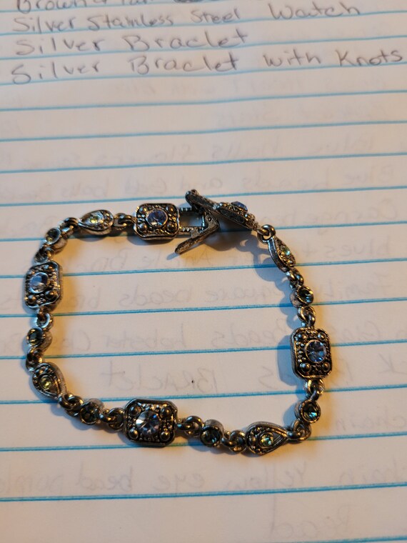 Bracelet June, August, and topaz stones