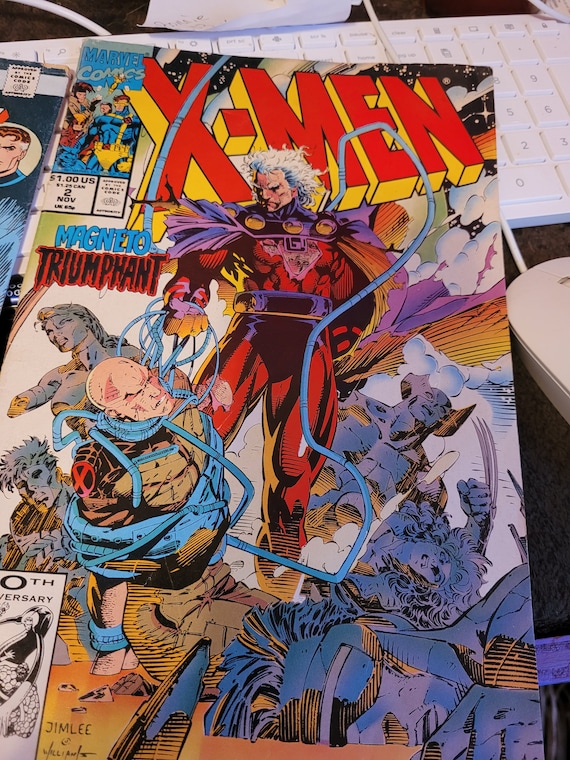 X-men #1 (1991): Magneto Triumphant Comic Book - Etsy