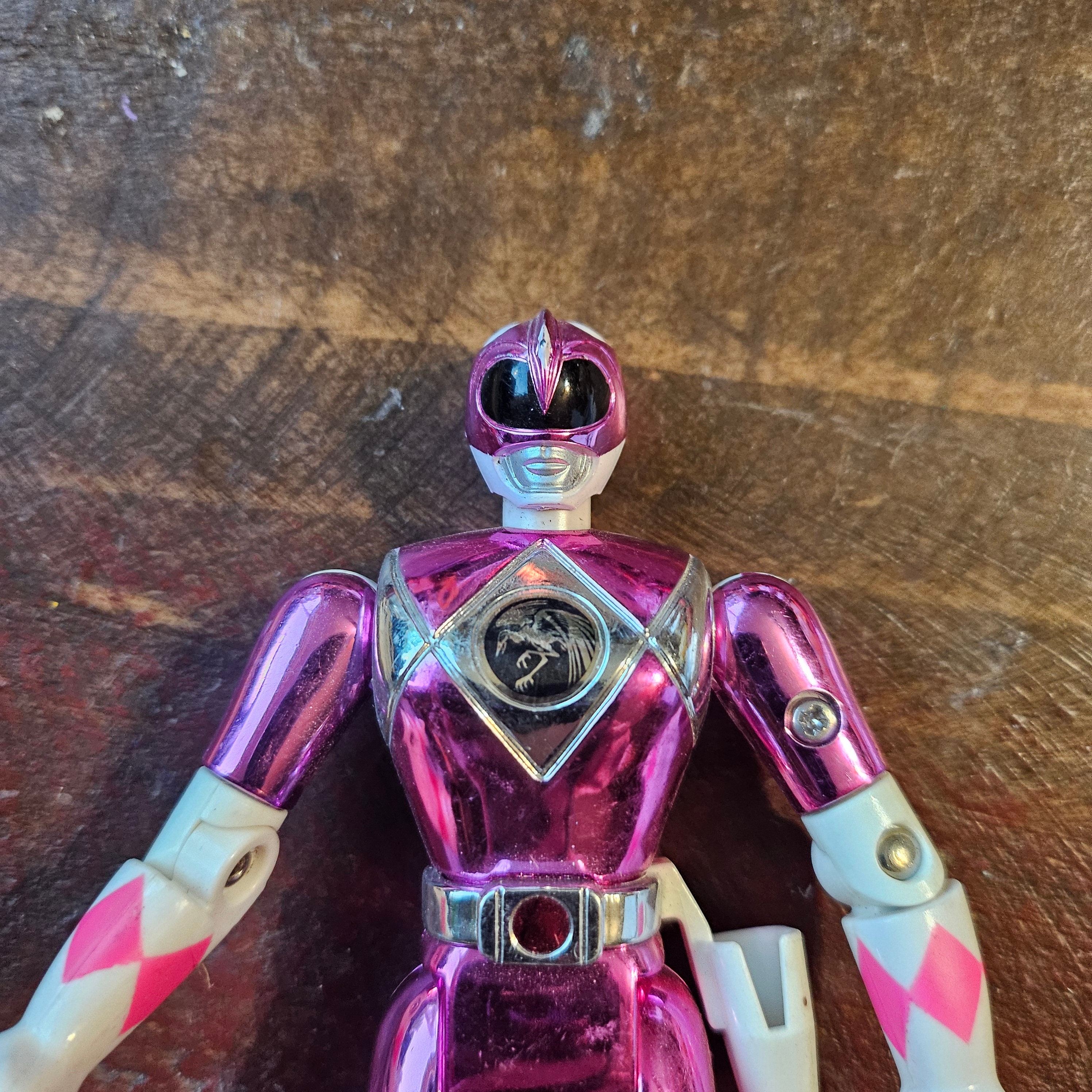 Pink Ranger 1995 1995 Mighty Morphin Power Rangers Movie Edition Metallic Pink # 1708 - Etsy