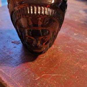 Antique avon Indian head bottle #1853