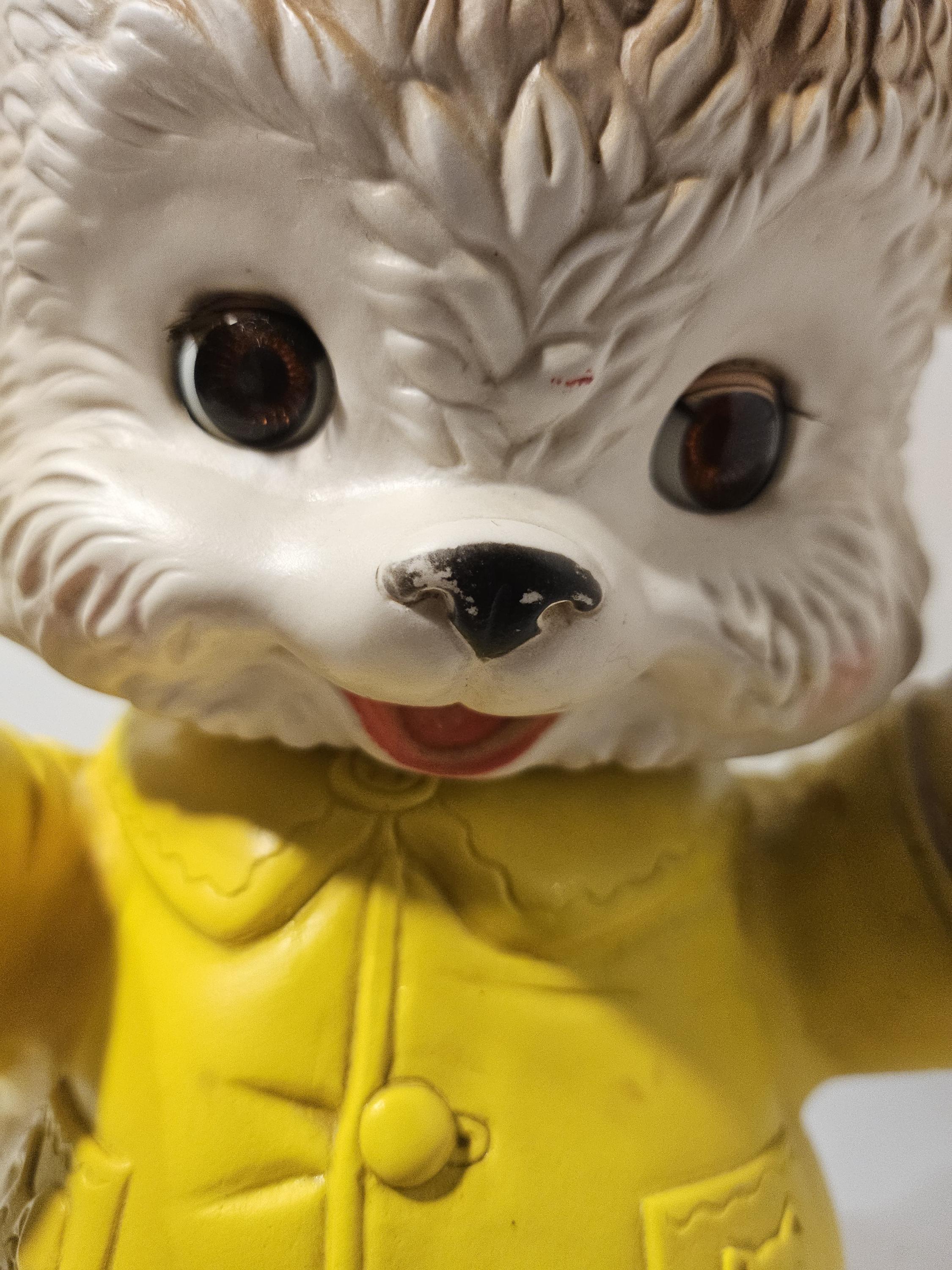 Antique 1962 Edward Mobley Rubber Squeaky Bear Toy #1958 - Etsy