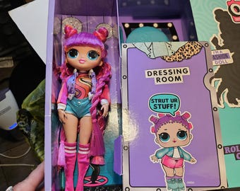 lol suprise Outrageous millennial girls roller chick doll  #215box14