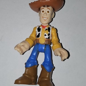 Sheriff Woody Bendable Figure Toy Story Disney Pixar Cowboy #2032