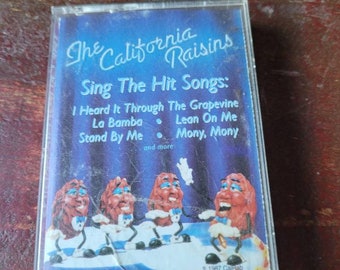 1987 California raisins cassette tape #893 box5