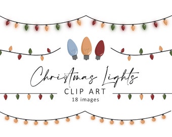 Kerst licht clipart, Kerstverlichting SVG, Kerstverlichting png, Kerstverlichting vector, String lights, Kerst ornament svg