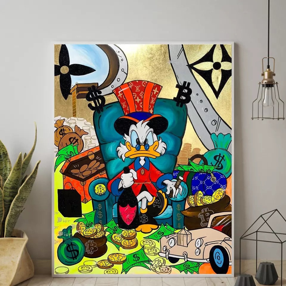 ArtStation - Scrooge McDuck x Louis Vuitton concept