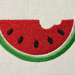 Watermelon Embroidery Design