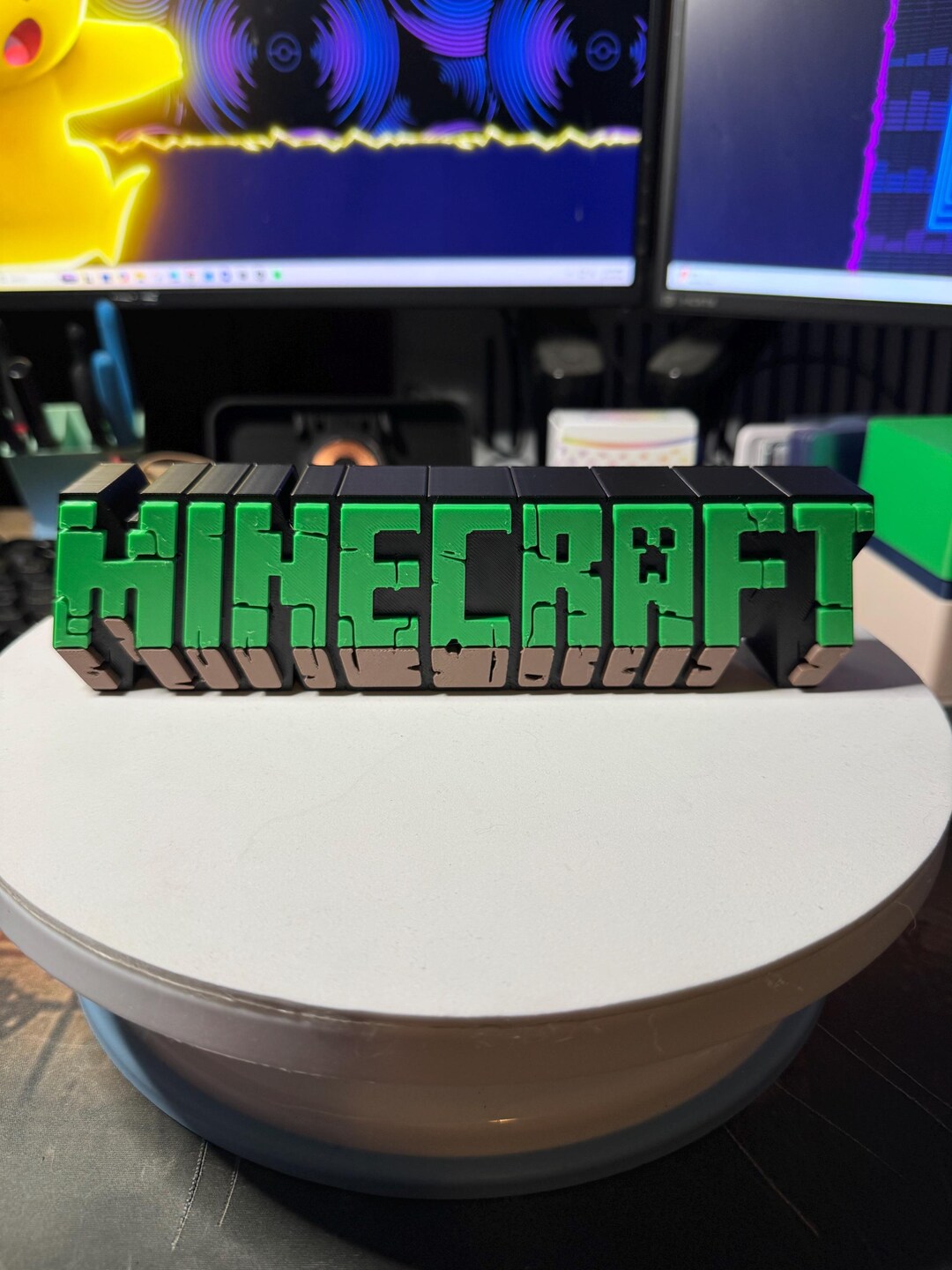 Minecraft Sign Moo Minecraft Logo Sign - Etsy
