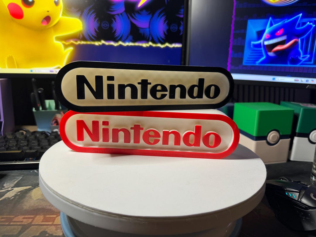 Nintendo Logo Sign - Etsy