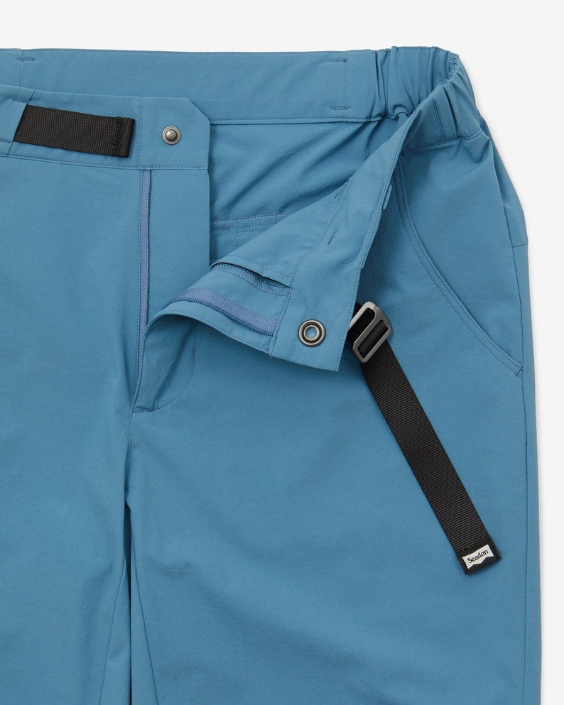 Men's Helios Trail Pants, Cargo Pants, Casual Slacks, Men's Activewear, Men's Trousers with Pockets, Guy's Quick Dry Joggers, Marlin Blue image 7