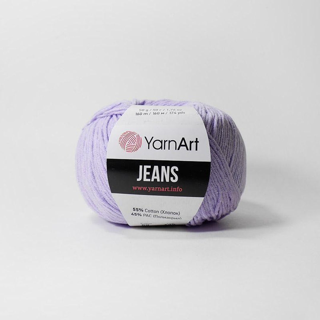 Yarnart Jeans Cotton Yarn Cotton Yarn Crochet Knitting Yarn Etsy