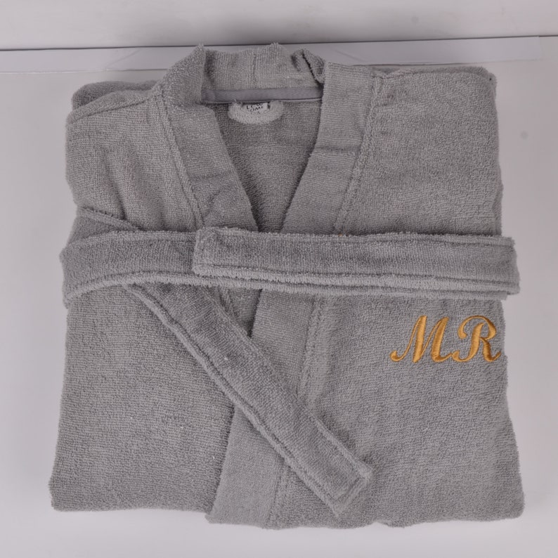 Custom Bath Robe Set Personalized Couple Gift - Etsy