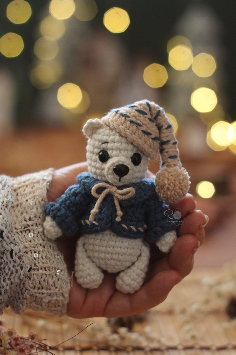 Polar Bear Amigurumi Crochet Pattern – Mini & Regular Sizes | PDF ...