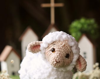 Lamb Amigurumi Crochet Pattern – Handmade Plush Toy | PDF Digital Download