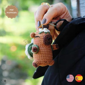 Capybara Amigurumi Häkelanleitung – Kuscheltier Plüschtier (PDF Digital Download)