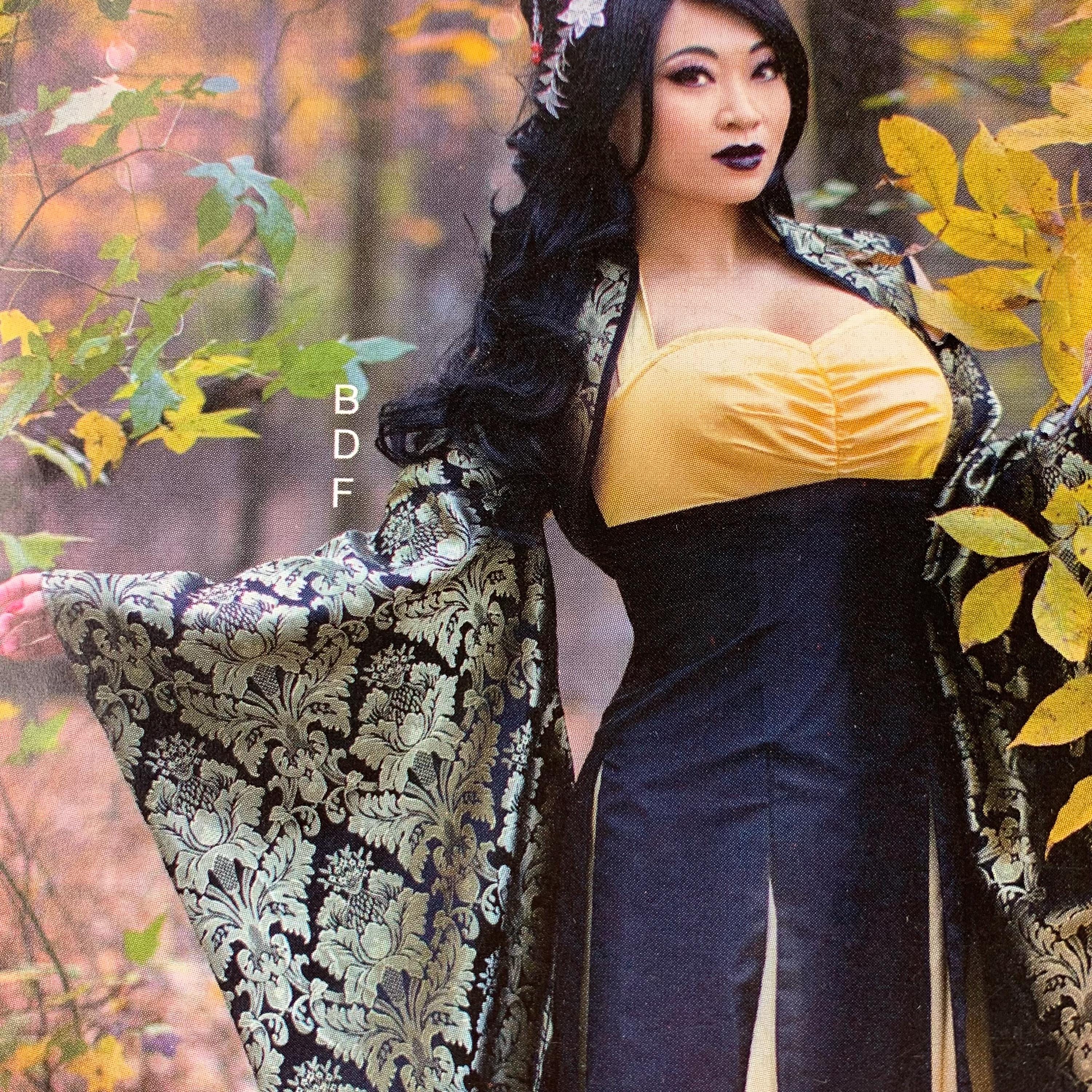 710 M7765 McCall's size 14-22 Sewing Pattern Boleros Kimono Sleeve Dresses Skirts Yaya Han.com cosplay costume Lion Forge comics superhero
