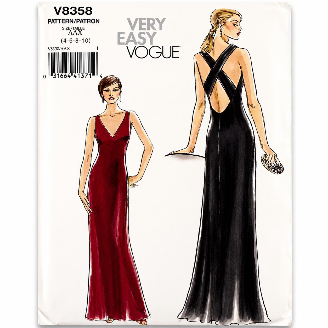 Vogue Pattern Evening Dress