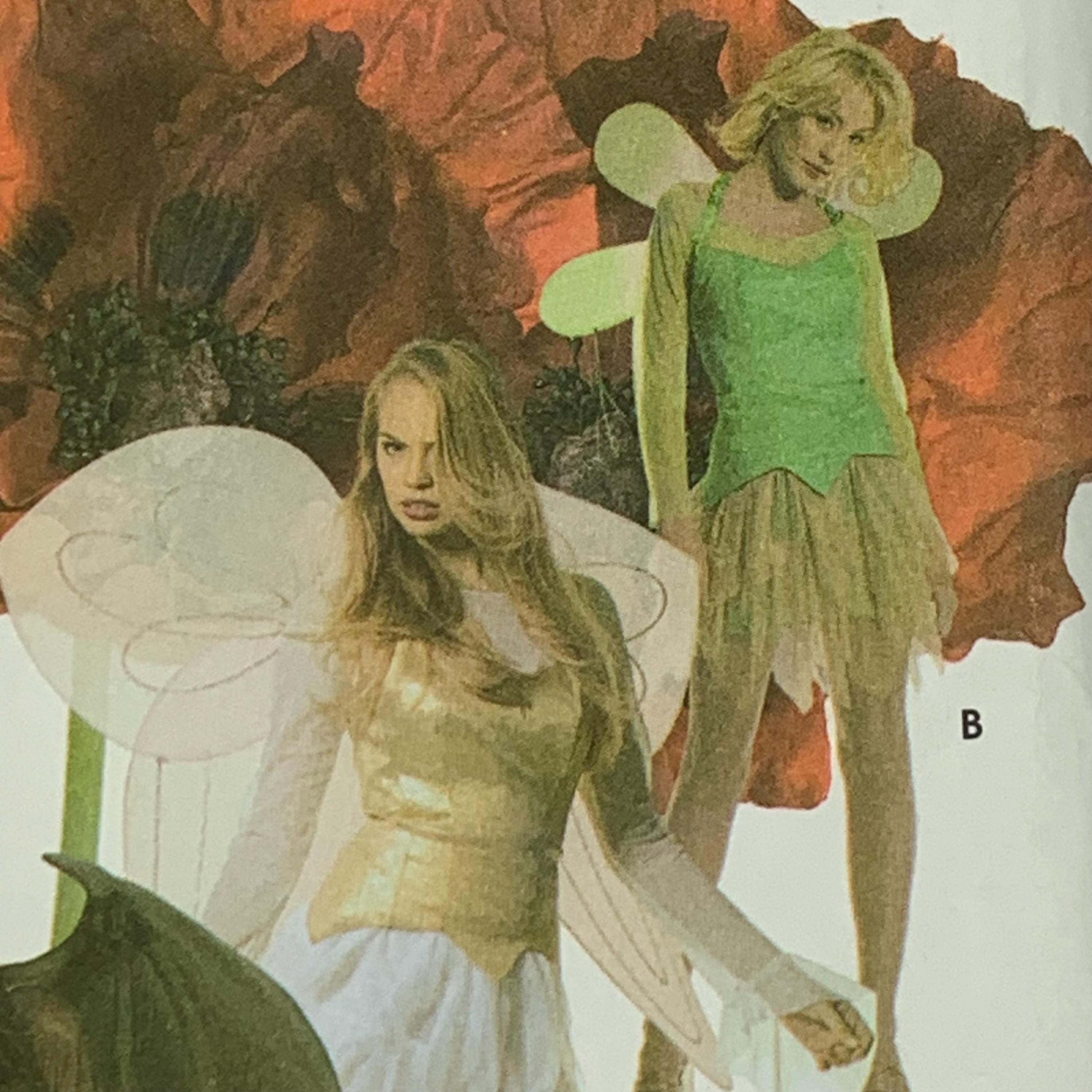 Simplicity 4902 Fairy Costume Sewing Pattern: Adult Sizes 14-20, Uncut ...