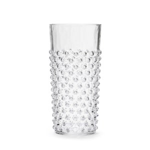 Dans un grand gobelet en cristal fait main Cecilia, fabriqué par Flore, finitions soignées, 400 ml, blanc transparent, lot de 2