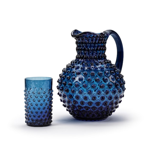 VASE SOLIFLORE CRISTAL TURQUOISE | Vessiere Cristaux