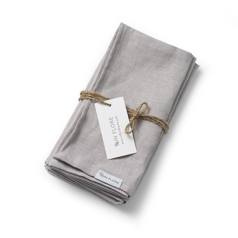 In Flore Stella Linen Table Napkin