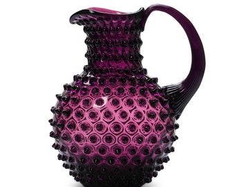 W karafce kryształowej Flore Caroline, ćwiek, 2L, fioletowy