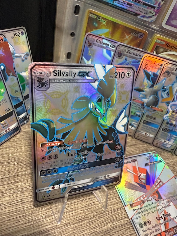 Silvally GX Hidden Fates Pokmon Gx Vstar Vmax Handmade Holo Proxy Card - Etsy Silvally GX Hidden Fates Pokmon Gx Vstar Vmax Handmade Holo Proxy Card - Etsy