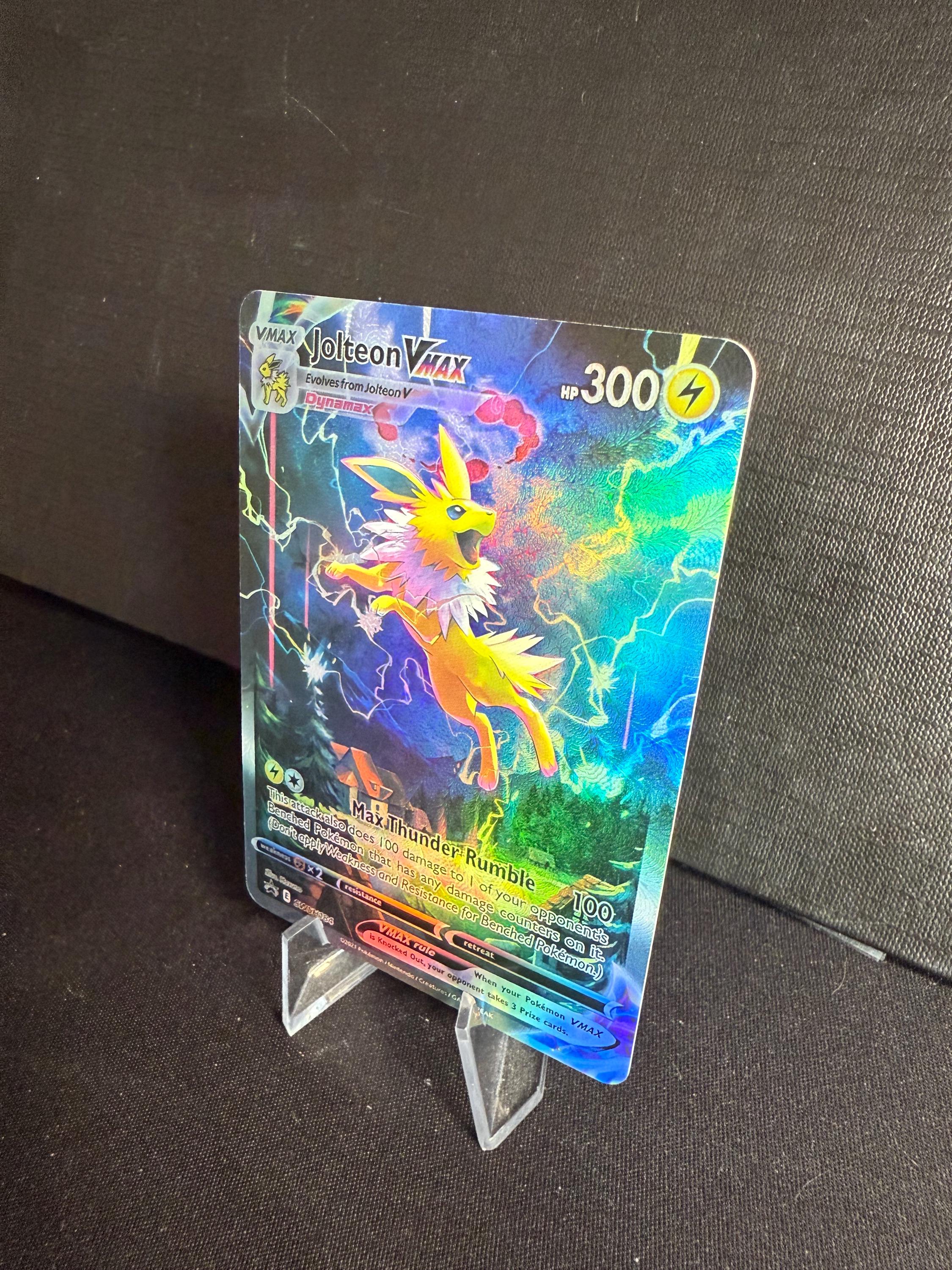 jolteon vmax pokemon card - SWSH184 The item available is listed in the Title 2021 Pokemon Swsh Black Star